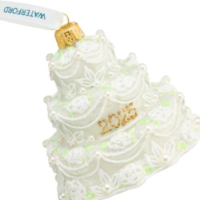 Holiday Heirlooms Our First Cake 2025 Ornament