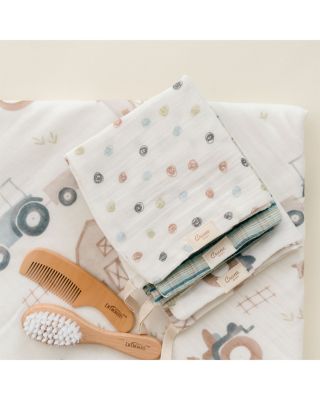 Unisex Charlie Hooded Towel & Wash Cloths Set