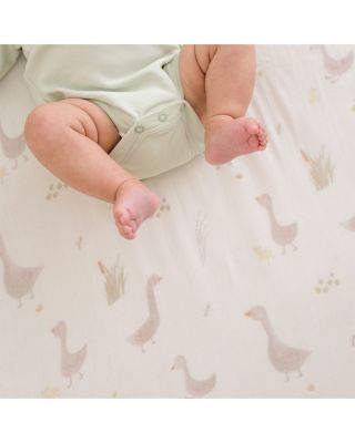 Crane Baby Unisex Charlie Fitted Crib Sheet