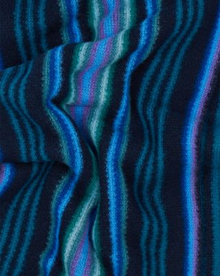 Striped Merino Wool Scarf