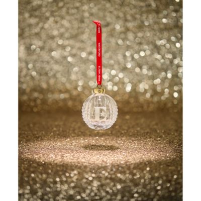 Elton John Crystal "E" Icon Ornament