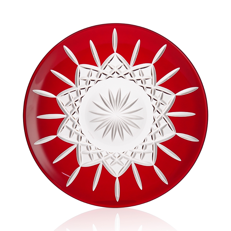Waterford Lismore Red Decorative Plate