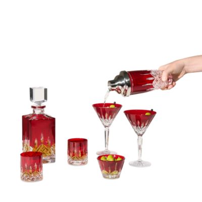 Lismore Red Decanter