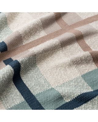 Unisex Charlie Farmhouse Knitted Plaid Blanket