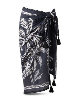 Hearts of Palm Pareo Swim Cover-Up