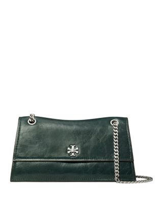 Kira Turnlock Leather Shoulder Bag