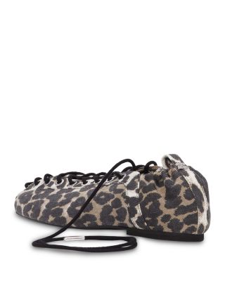 Women's Lace Up Ballet Flats