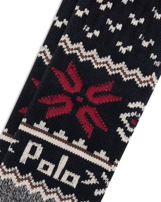 Snowflake Boot Socks