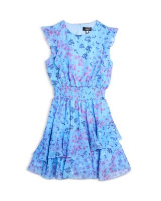 Girls' Ruffled Mini Dress, Little Kid, Big Kid - Exclusive