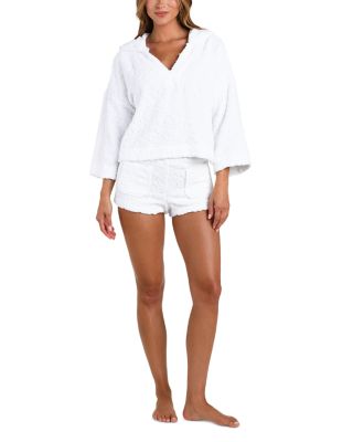 Lee Ornate Terry Top Swim Cover-Up