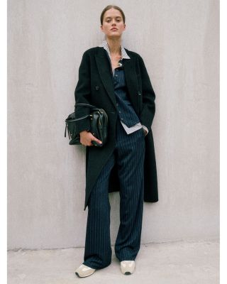 Irina Ponte Plaid Long Vest