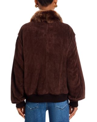 The Suede Oversized Jacket