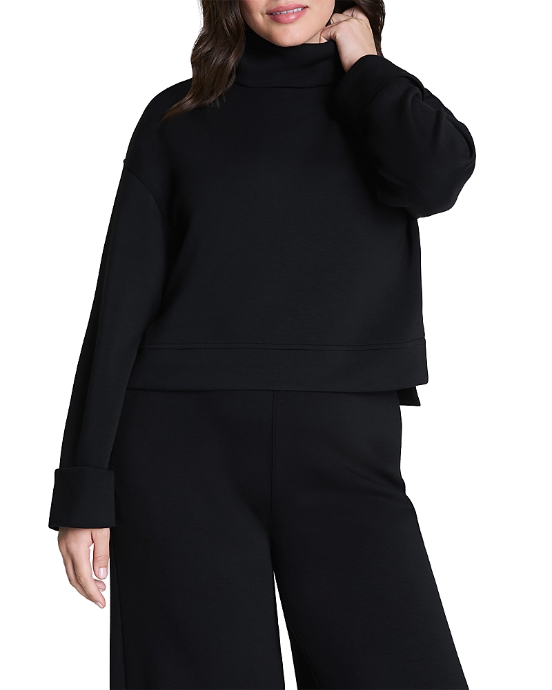 Spanx AirEssentials Cropped Turtleneck Sweatshirt