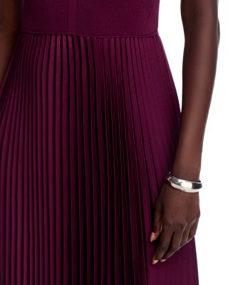 Fadridi Pliss&amp;eacute; Skirt Midi Dress