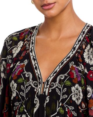 Rococo Flowers Maxi Dress