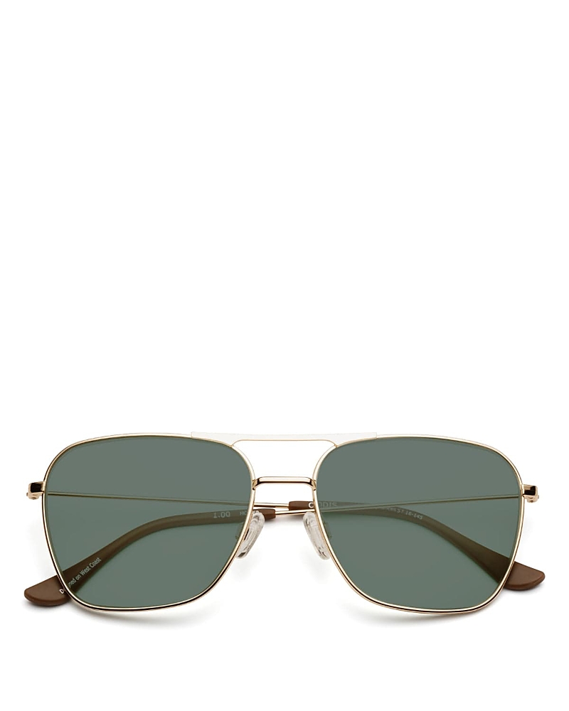 Caddis Hooper Polarized Sunglasses, 57 mm