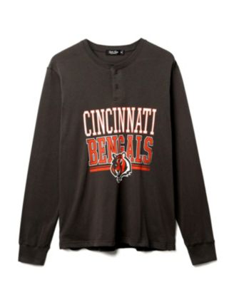  Unisex NFL Cincinnati Bengals Long Sleeve Henley