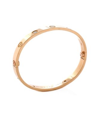  Love 4 Diamond Bracelet 18K Rose Gold with Diamonds