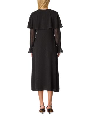 Cape Midi Dress
