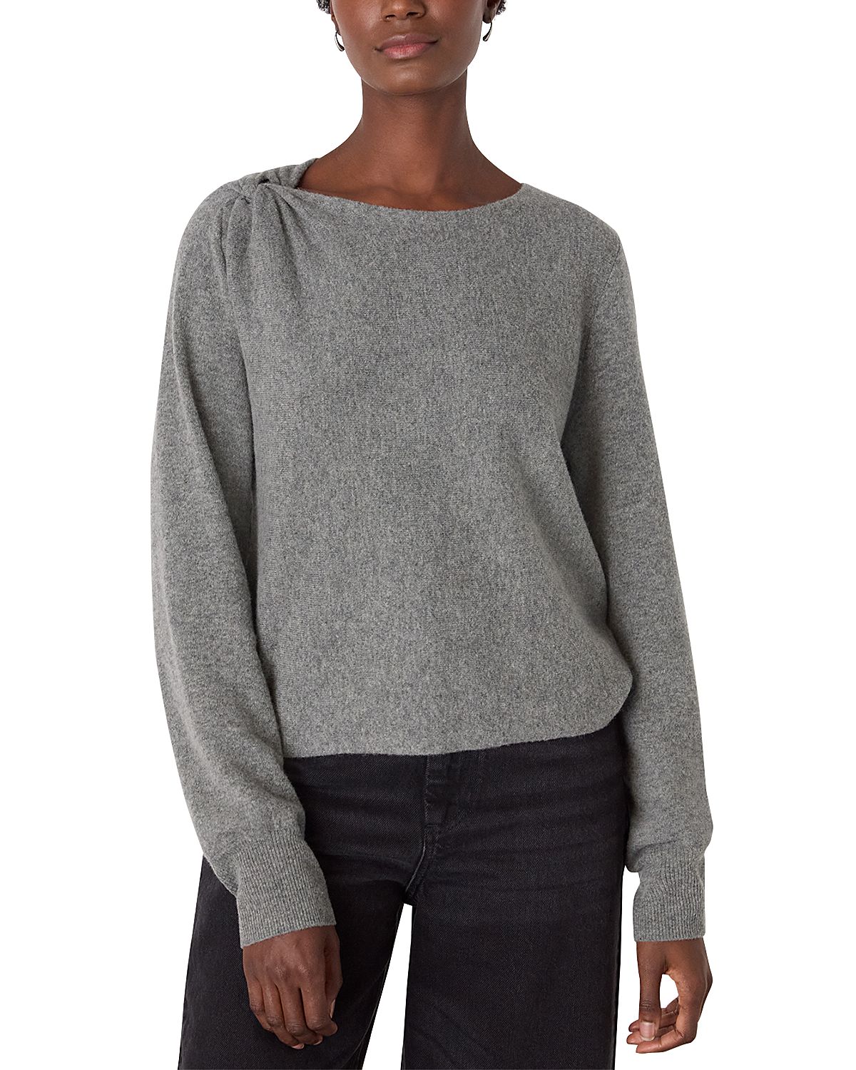 Whistles Twist Front Detail Knit