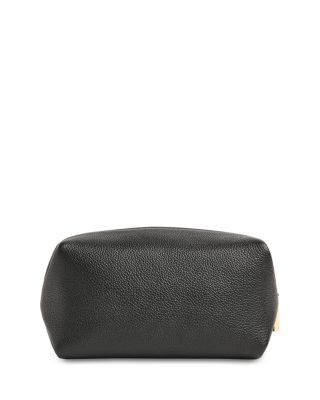 Ria Mini Leather Zip Pouch