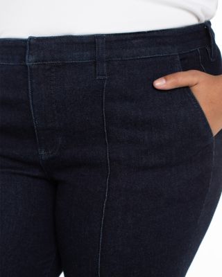 Pintuck Bootcut Pants