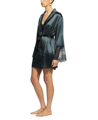 Silk Lace Robe