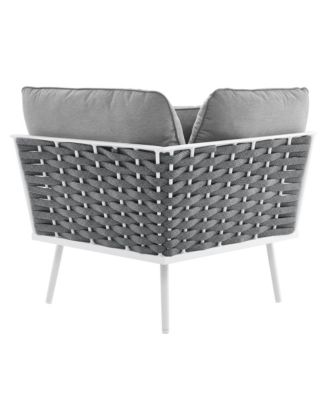 Stance Outdoor Patio Aluminum Corner Chair