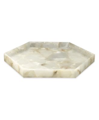 Jamie Young - Antonia Alabaster Tray