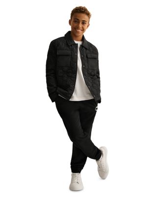 Boys' Long Sleeved Batman Quilted Jacket - Big Kid