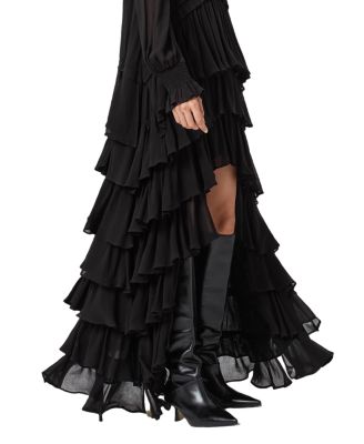 Cavarly Long Sleeve Maxi Dress