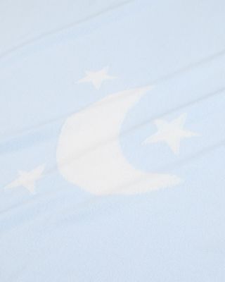 Unisex Cashmere Moon and Stars Blanket - Exclusive