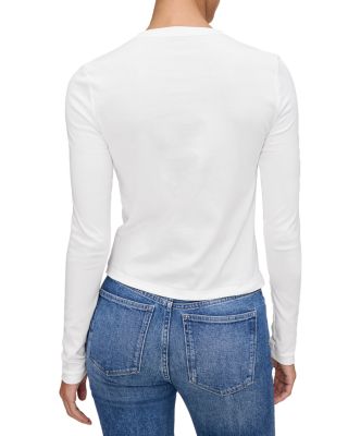 Shrunken Long Sleeve Tee