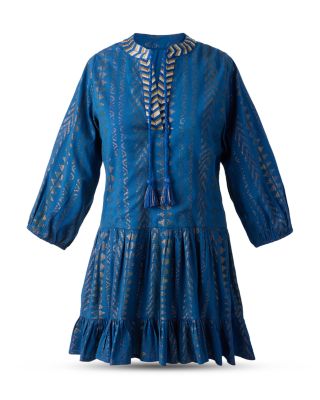 Jacquard Swim Cover-Up Beach Dress