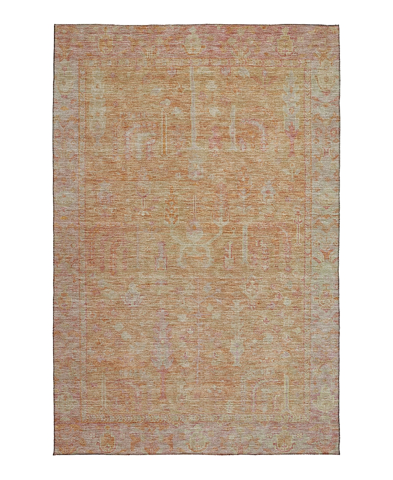 Dalyn Rug Company Solace Washable Sl11 Area Rug 8'10 X 10'0 In Orange