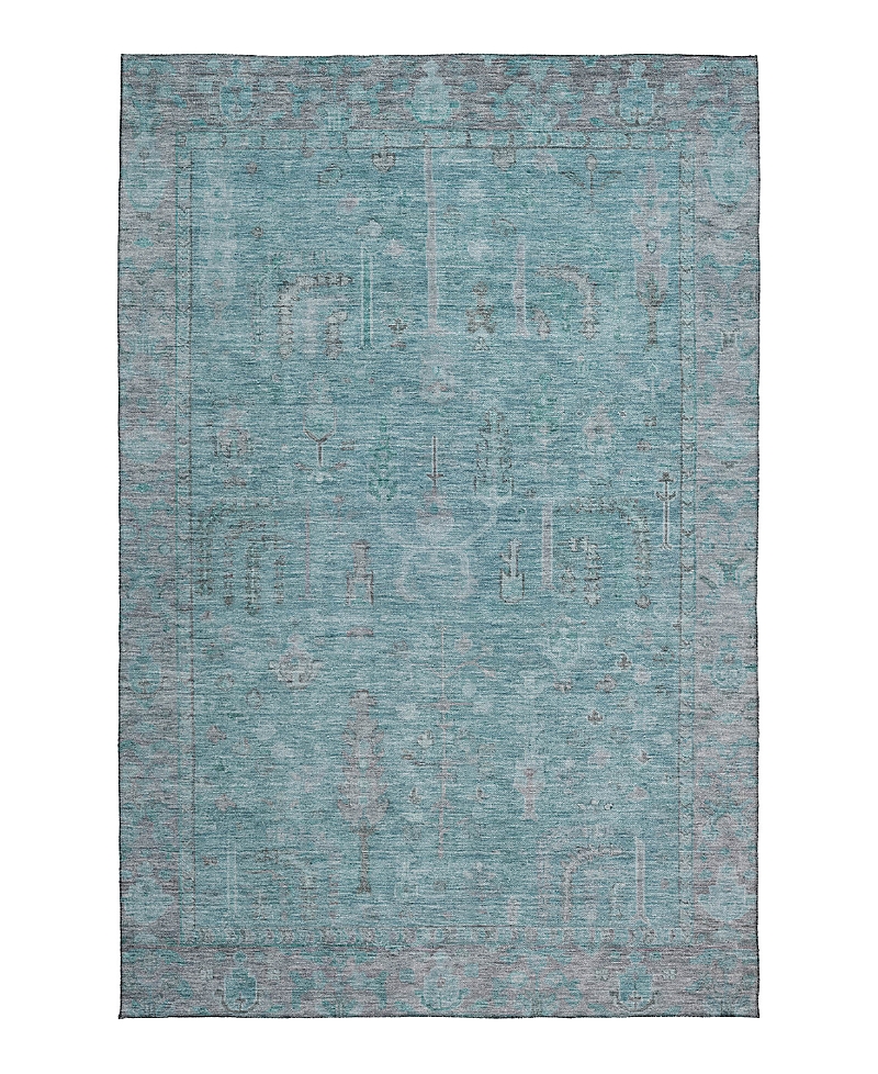 Dalyn Rug Company Solace Washable Sl11 Area Rug 8'10 X 10'0 In Blue