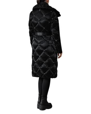 Izumi-Glo Belted Puffer Coat