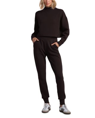 Dreamglow Cropped Mock Neck Top