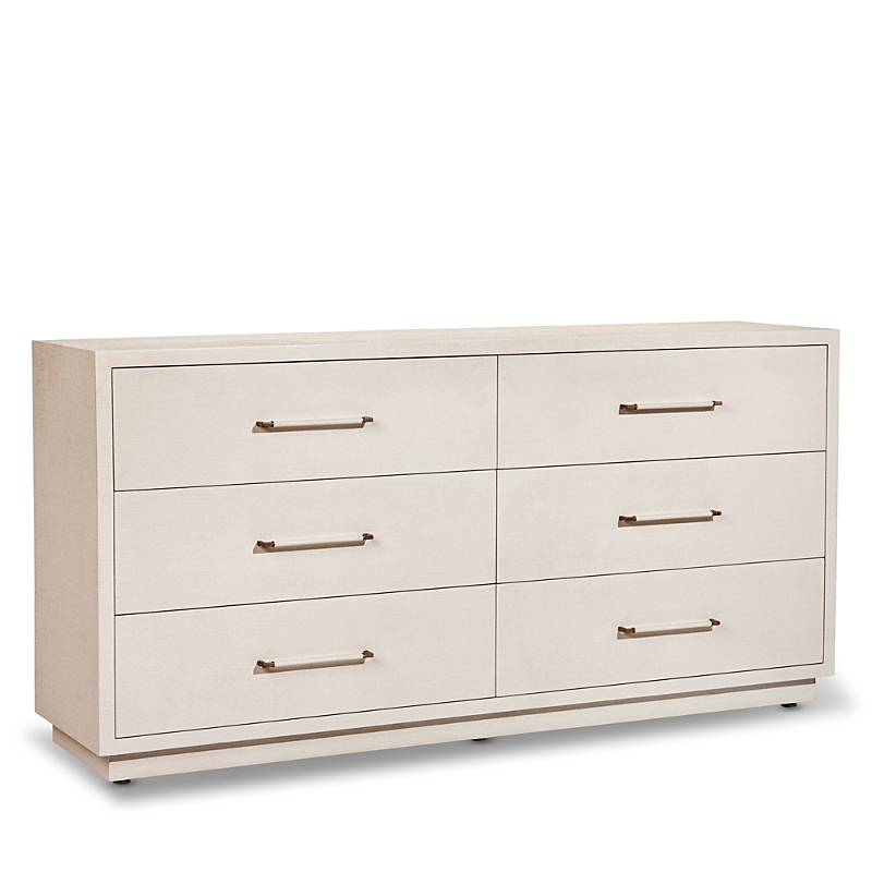 Interlude Home Taylor 6 Drawer Chest - Sand In Neutral