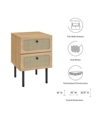 Chaucer 2-Drawer Nightstand