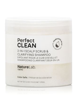 NatureLab TOKYO Perfect Clean 2 in 1 Scalp Scrub & Clarifying Shampoo 8 ...