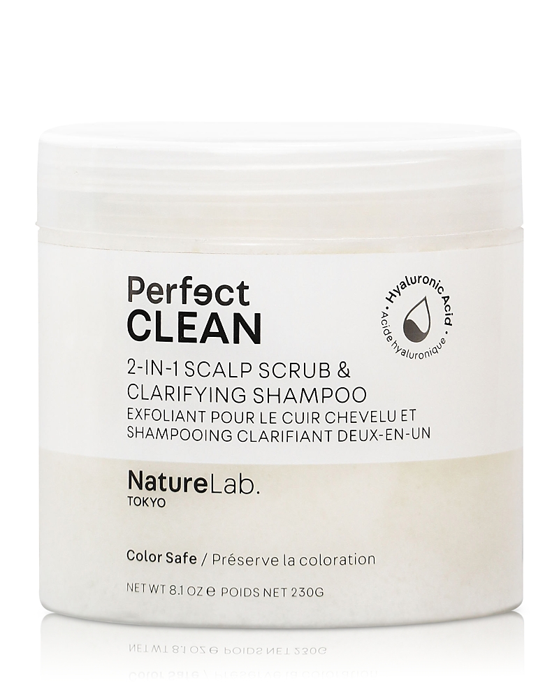 Naturelab. Tokyo Naturelab Tokyo Perfect Clean 2 In 1 Scalp Scrub & Clarifying Shampoo 8.1 Oz.