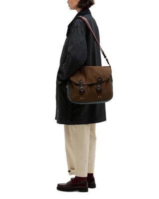  x Paul Smith Waxed Cotton Tarras Crossbody Bag