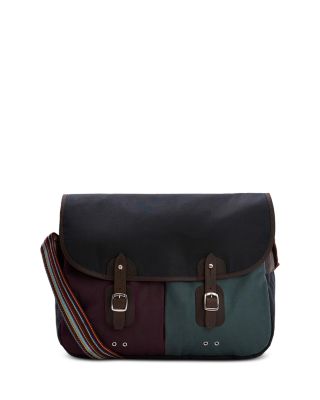  x Paul Smith Waxed Cotton Tarras Crossbody Bag