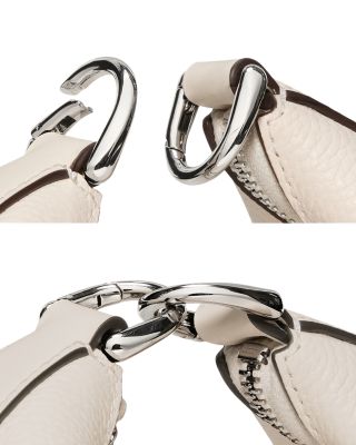 Duo Pebbled Leather Crossbody