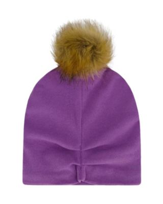  Girls' Mid-Season Jersey Removable Pompom Hat - Baby