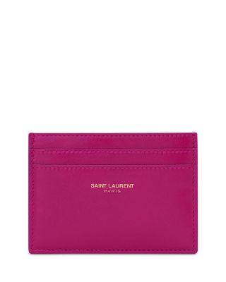 Paris Card Case in Shiny Leather