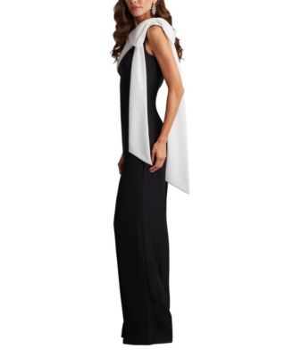 Sancia Bow-Shoulder Jumpsuit