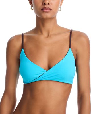 Amira Reversible Cross Front Bikini Top