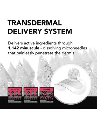 FAQ™ Microneedling Hyaluronic Acid Patches for Forehead, Pack of 3